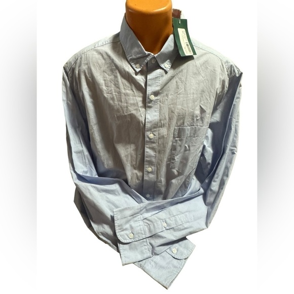 NEW Hawker Rye Button Down White and Blue Striped Shirt Stitch Fix Size XXL NWT - Picture 1 of 13